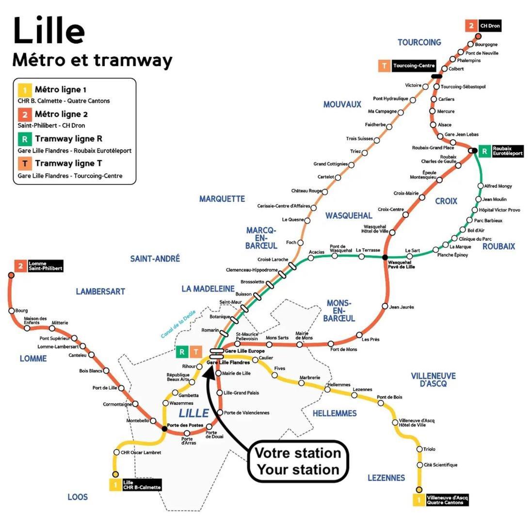 Lille Centre - Nice Ap. 4Pers Zewnętrze zdjęcie